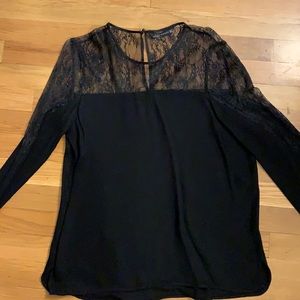Zara Black Blouse